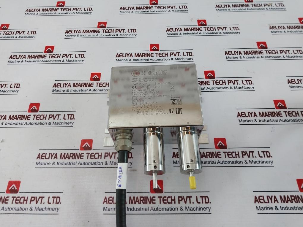 Hernis EXMD110 EX Washer System RFOU 0.6/1KV P1/P8 2 X 1.5/4MM2