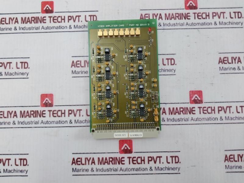Hernis Scan Systems 22110 D Video Amplifier Card 14/91
