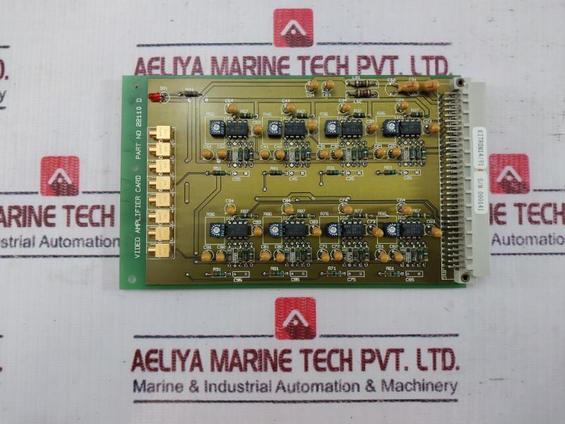 Hernis Scan Systems 22110 D Video Amplifier Card 14/91