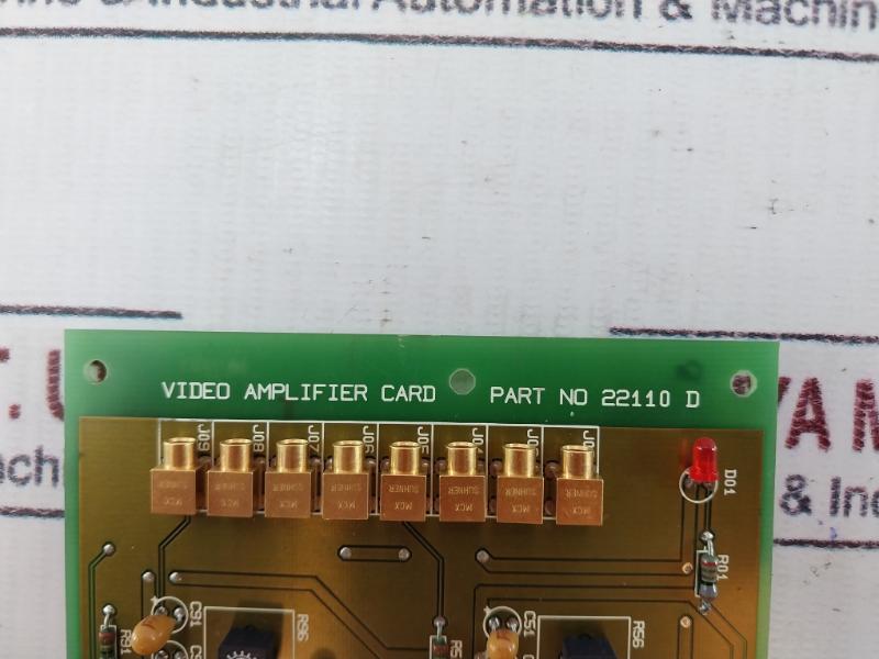 Hernis Scan Systems 22110 D Video Amplifier Card 14/91