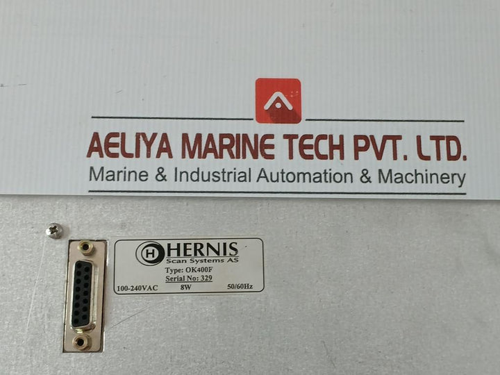 Hernis Scan Systems Cctv Controller Ok400F 100-240Vac