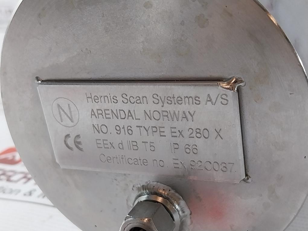 Hernis Scan Systems Ex 280 X Cctv Control System Eex D Iib T5 Ip66 375