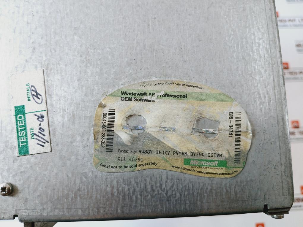 Hernis Scan Systems HE-400 CPU Operation Station