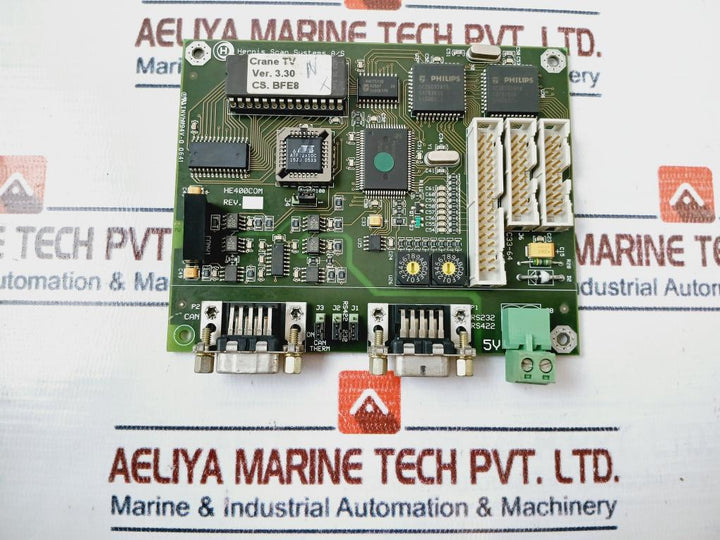 Hernis Scan Systems He400Com Pcb Card 94V-0
