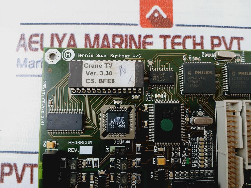 Hernis Scan Systems He400Com Pcb Card 94V-0