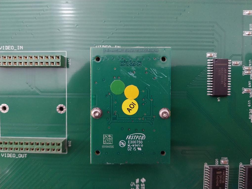 Hernis Scan Systems He400 Compact Matrix With Extension Card Rev A 90–264 Vac