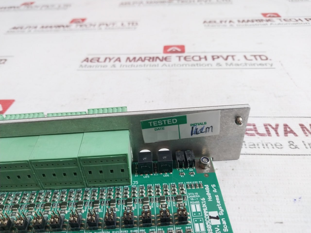 Hernis Scan Systems Hss05 Cctv Control Rack Module 90-264V Ac 10W 50/60Hz Rev: K