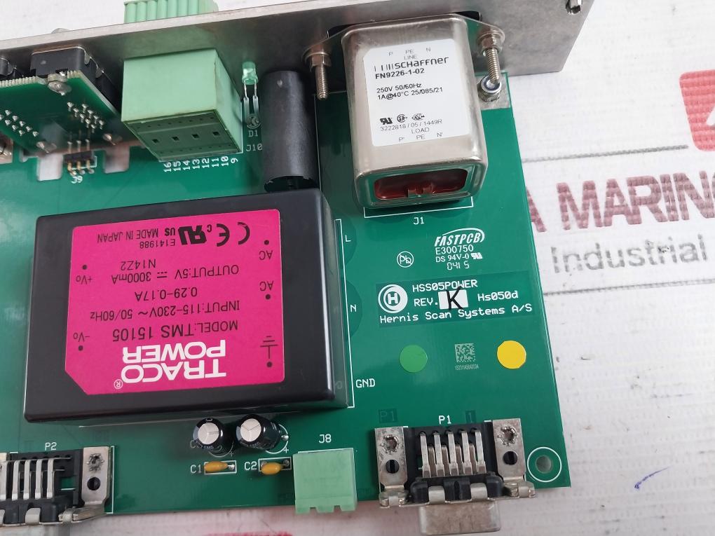 Hernis Scan Systems Hss05 Cctv Control Rack Module 90-264V Ac 10W 50/60Hz Rev: K