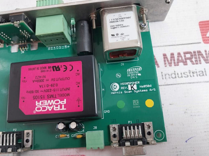 Hernis Scan Systems Hss05 Cctv Control Rack Module 90-264V Ac 10W 50/60Hz Rev: K