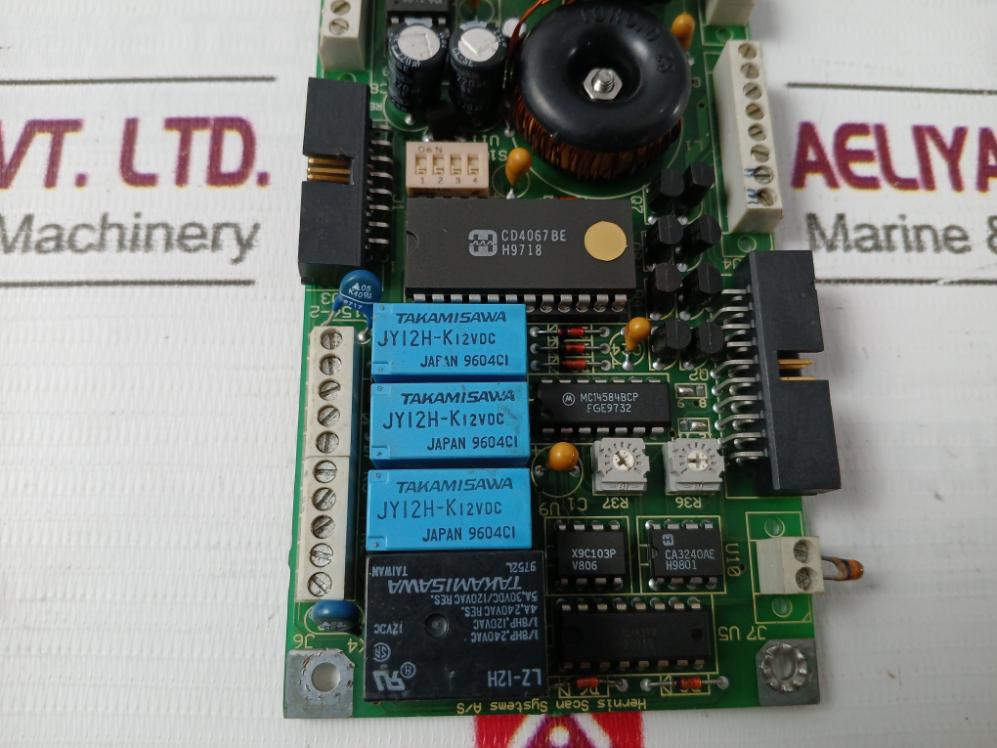 Hernis Scan Systems Mksor Hs002X3 Printed Circuit Board