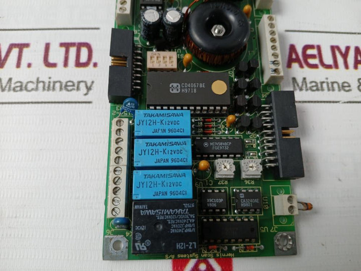 Hernis Scan Systems Mksor Hs002X3 Printed Circuit Board