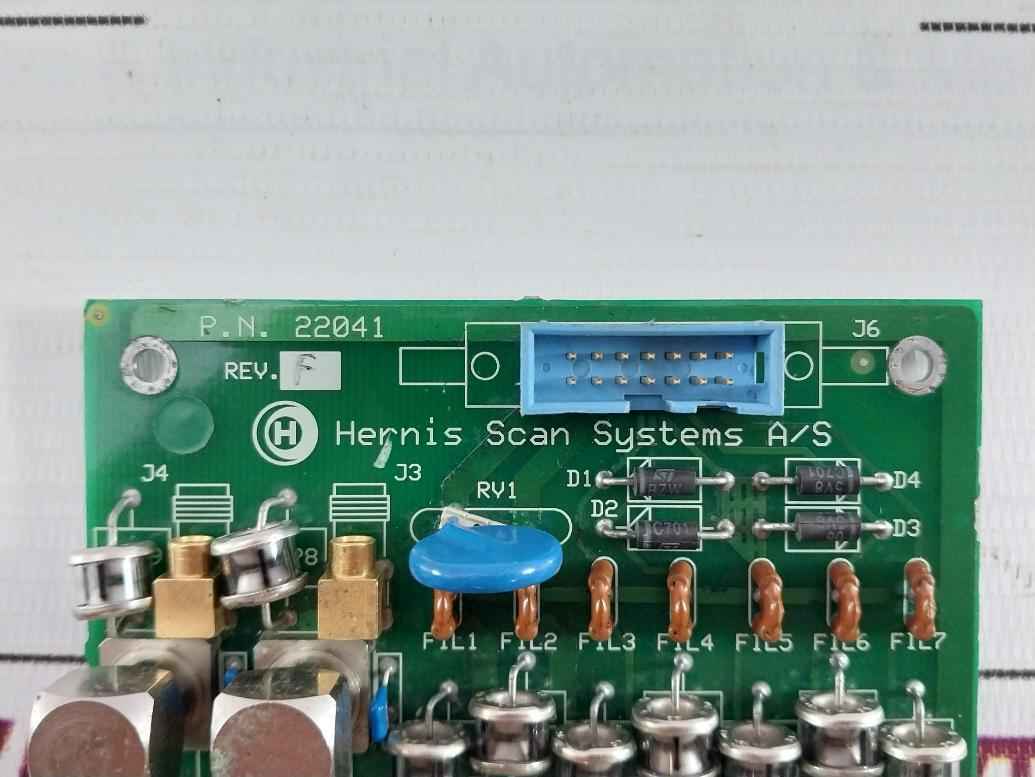 Hernis Scan Systems Mksor Hs002X3 Printed Circuit Board Rev.F