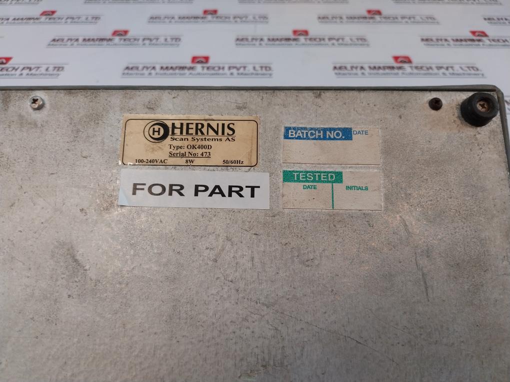 Hernis Scan Systems Ok400D Cctv Controller