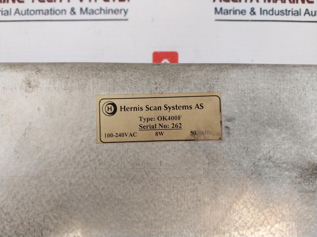 Hernis Scan Systems Ok400F Cctv Controller Keyboard