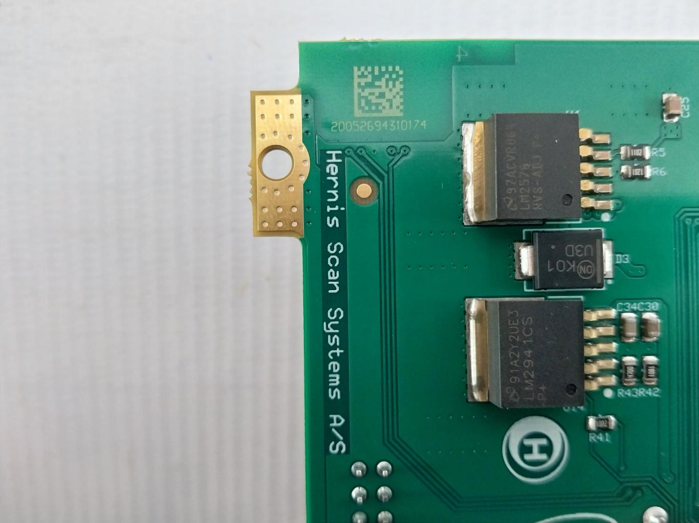 Hernis Scan Systems Rev B Hs083F Controller Card Rx402