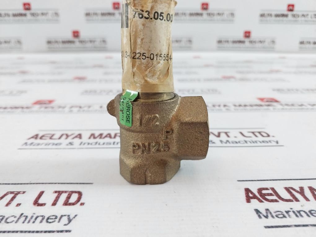 HEROSE 75069 G1/2 Inch Safety Valve PN25 763.05.00.023
