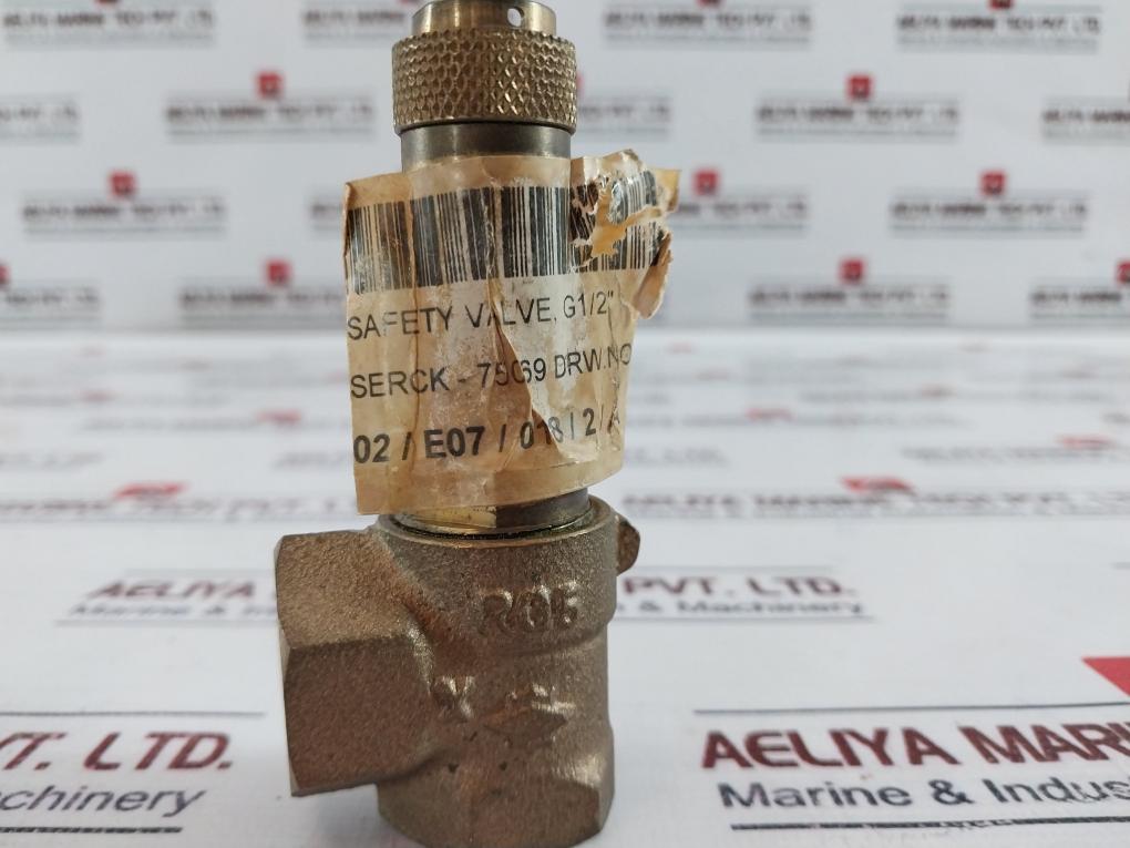 HEROSE 75069 G1/2 Inch Safety Valve PN25 763.05.00.023