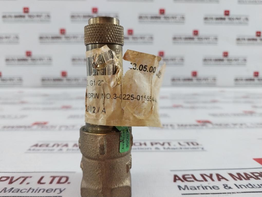 HEROSE 75069 G1/2 Inch Safety Valve PN25 763.05.00.023
