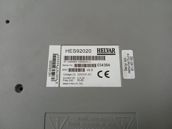 Hes92020 Helvar 220/240Vac Thyristor Dimmer Module