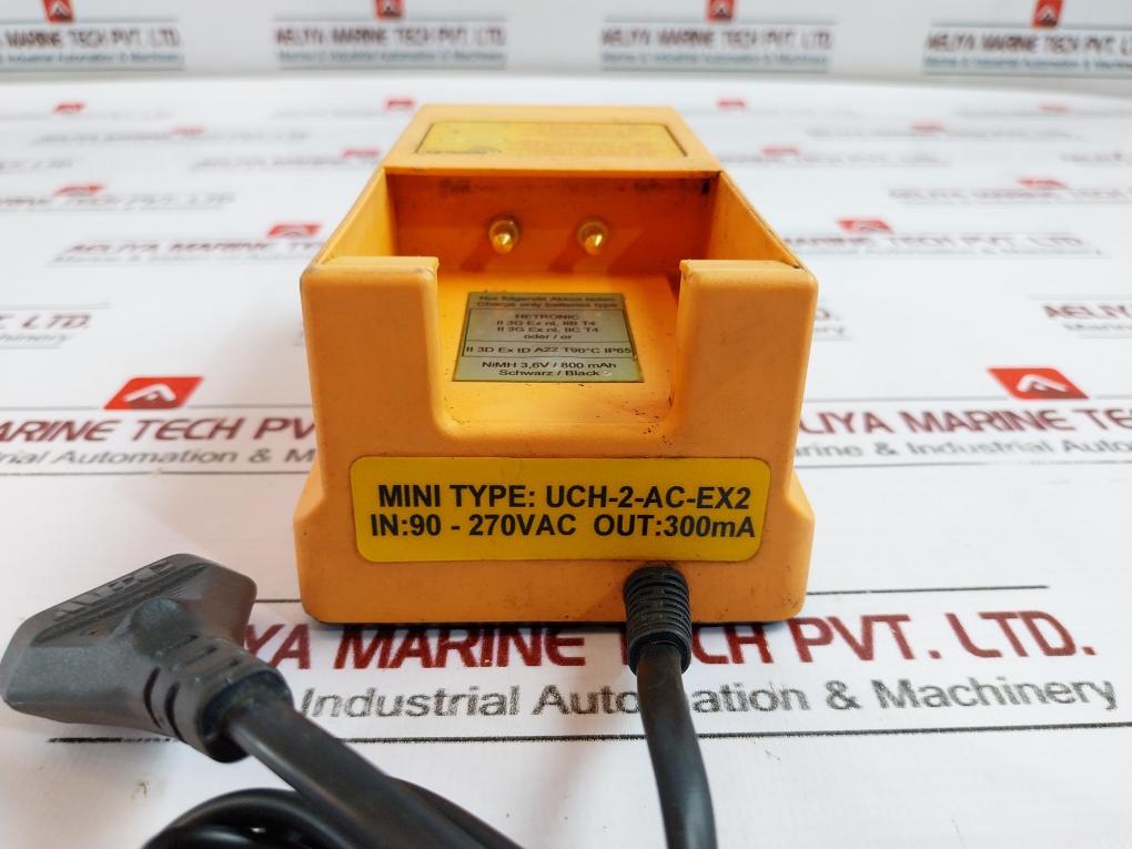 Hetronic Uch-2-ac-ex2 Mini Battery Charger 90-270Vac 300Ma Ip65