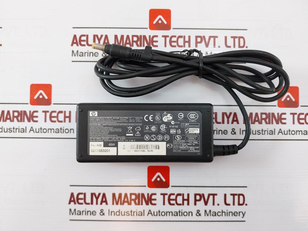 Hewlett-packard Ppp009L Ac Adapter Pa-1650-02H 18.5V 3.5A 65W