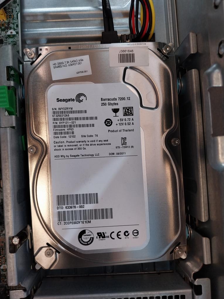 Hewlett-Packard TPC-F007-SF HP Compaq 8200 Elite Small From Factor