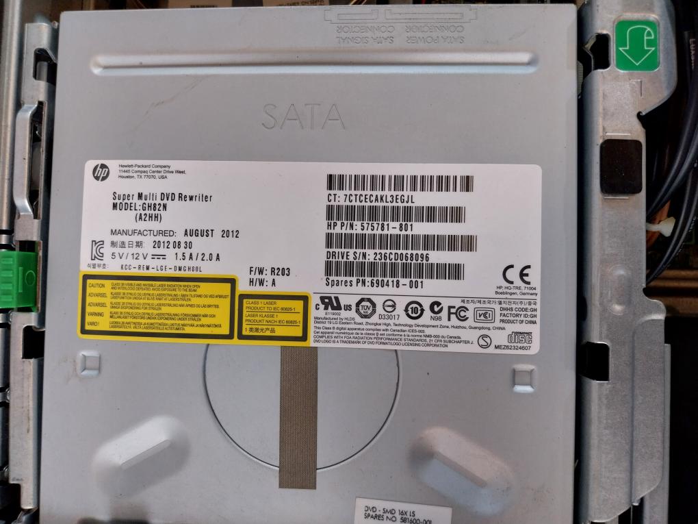 Hewlett-Packard TPC-F007-SF HP Compaq 8200 Elite Small From Factor