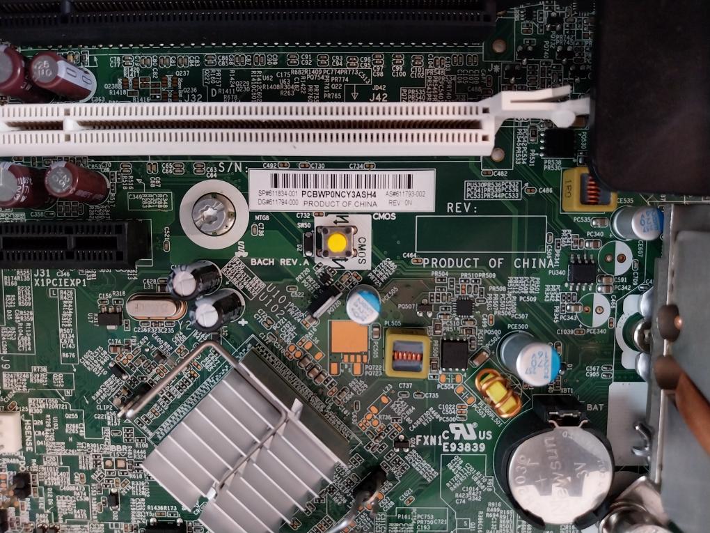 Hewlett-Packard TPC-F007-SF HP Compaq 8200 Elite Small From Factor