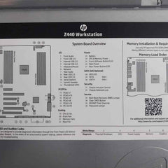 Hewlett-packard Z440 Workstation H92, P2014 100-240V/9.5A 50-60Hz 700W