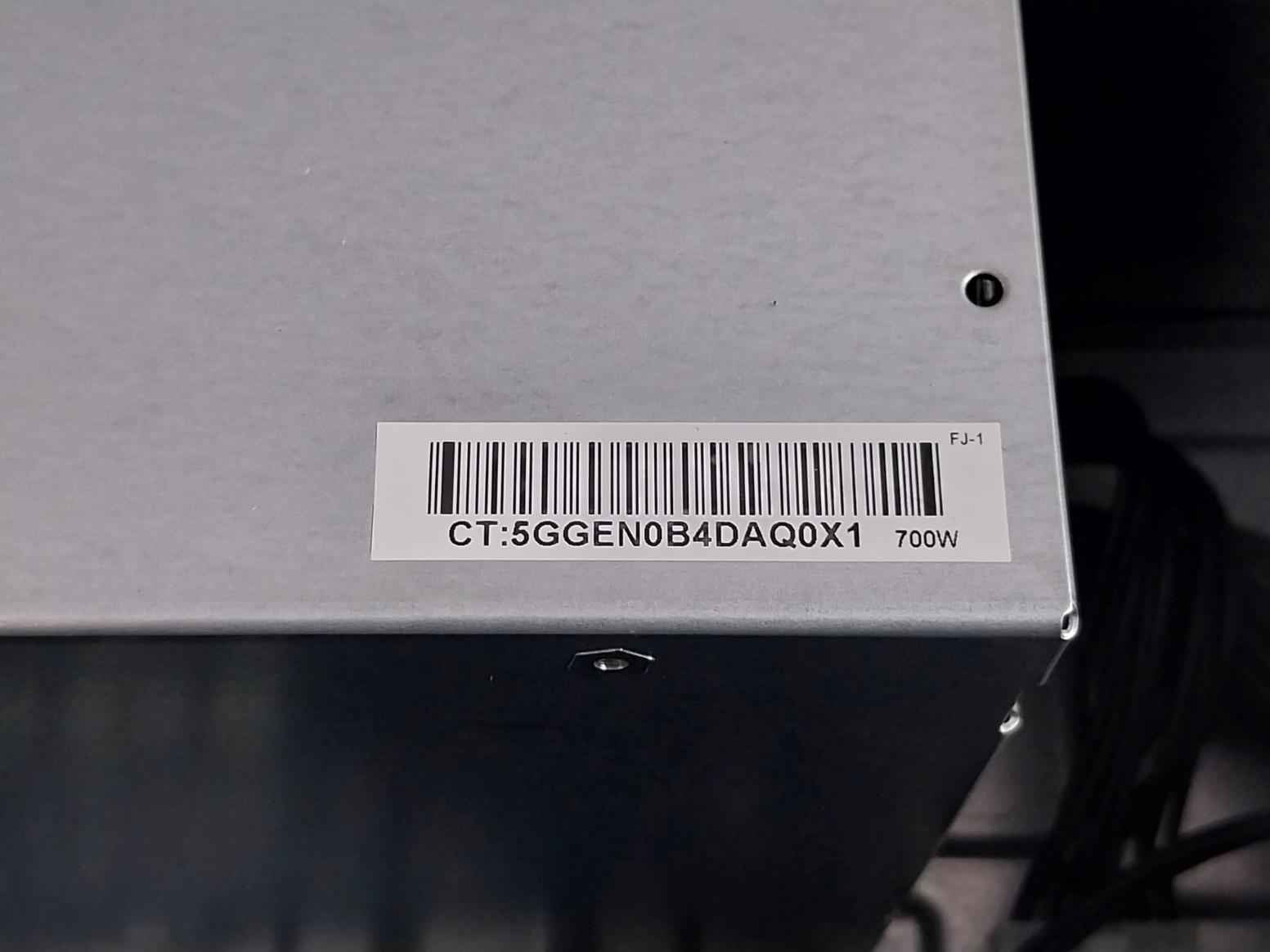 Hewlett-packard Z440 Workstation H92, P2014 100-240V/9.5A 50-60Hz 700W