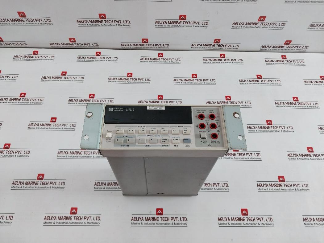 Hewlett Packard 34401A Digital Multimeter 283T3440-008 45–440 Hz 25 Va