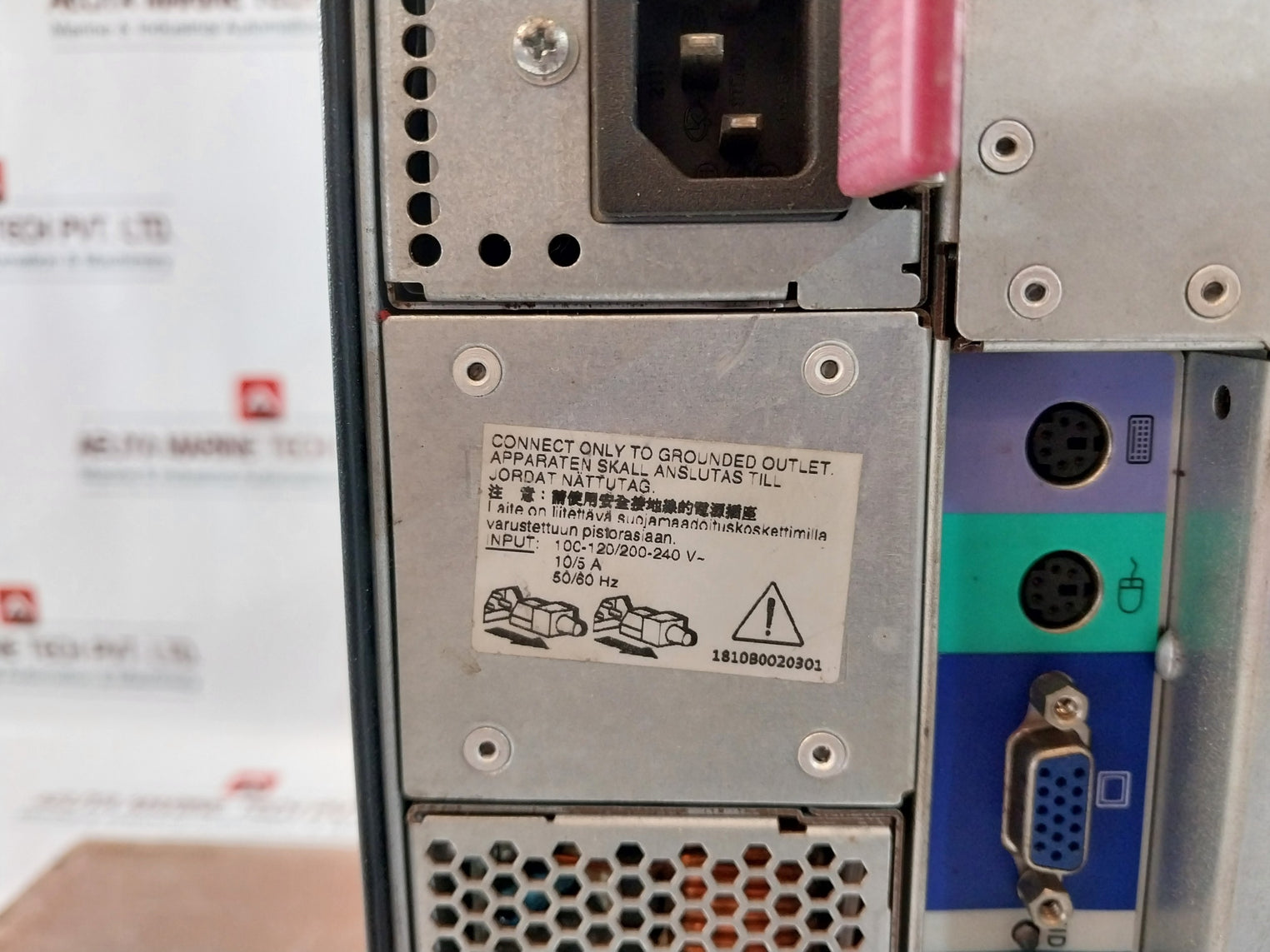 Hewlett Packard Hstns-2116 Dps-800Gb A Switching Power Supply 800W 100-240V