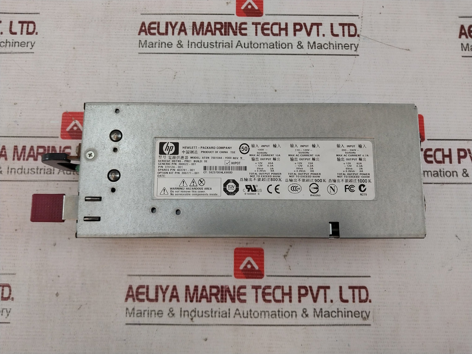 Hewlett Packard Hstns-2116 Dps-800Gb A Switching Power Supply 800W 100-240V