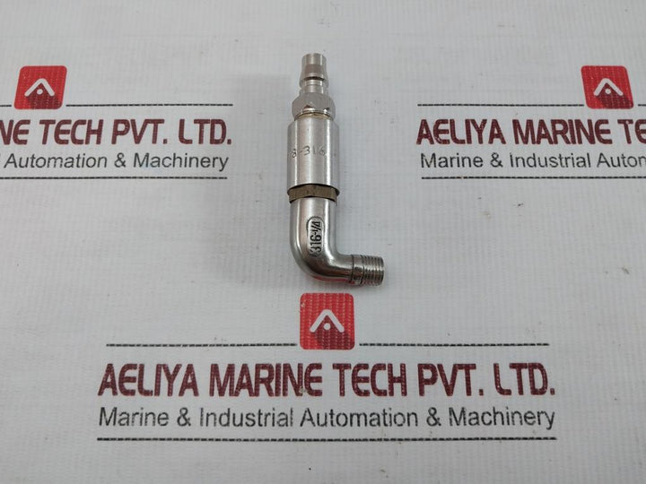 Hf-3/8-316 Pneumatic Quick-connect Fitting(Elbow)
