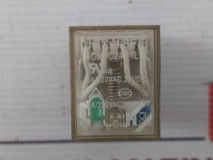 Hf Jzx 18Ff Power Relay 5A/220Vac, 28Vdc