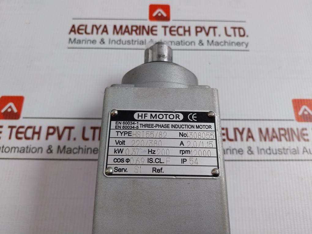 High-speed Induction Motor Hsi55/82 Hf