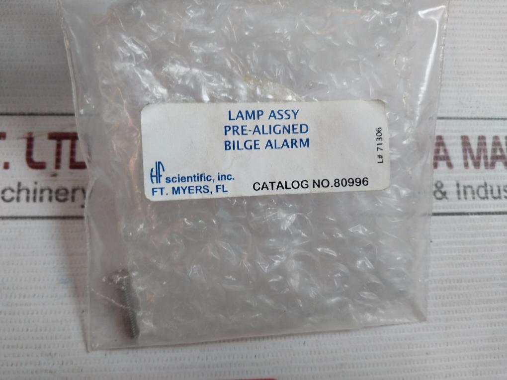 Hf Scientific 80996 Lamp Assy Pre-aligned For Bilge Alarm 693-800.024