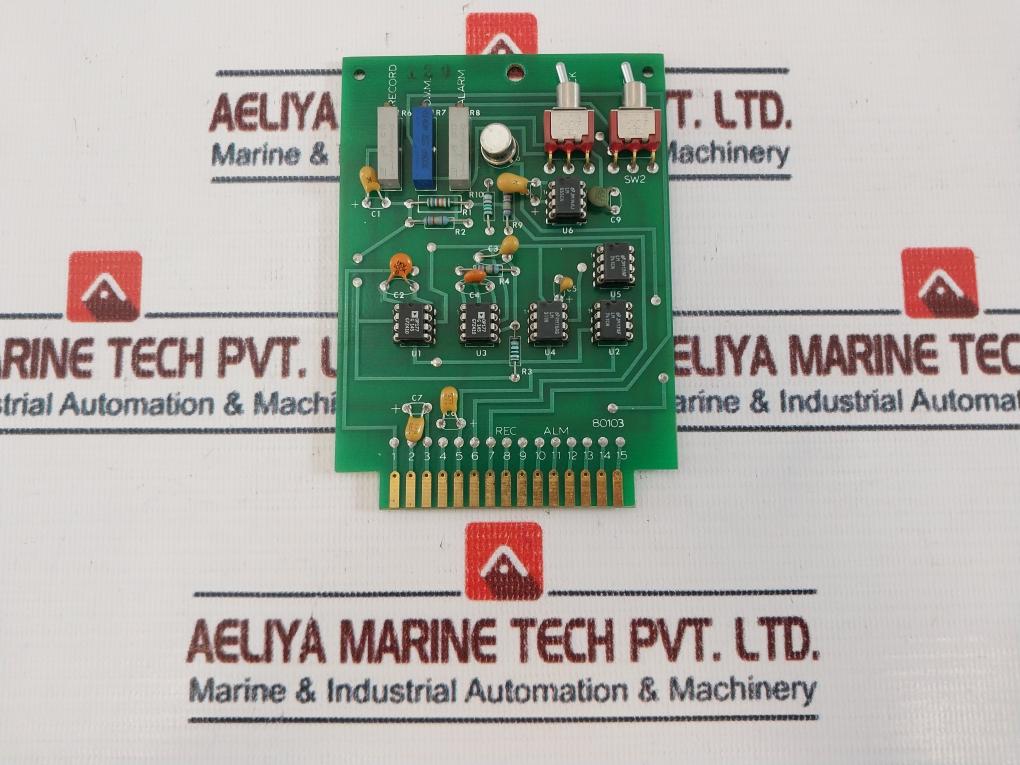 Hf Scientific 81033 Printed Circuit Board Sec-5-0 Rev: 3