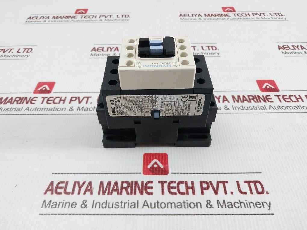 Hgc-40-Magnetic-Contactor-By-Hyundai-50-60hz-800v-60a-Ac-6