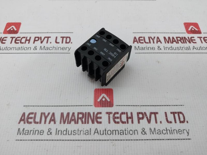 Hgc Tb 13 Hyundai Electric Auxiliary Contact Block 600V/16A