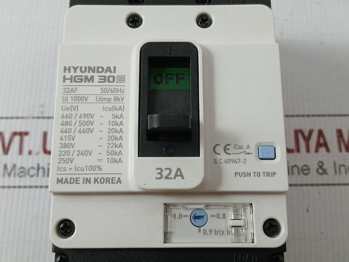Hgm-30s-F-Molded-Case-Circuit-Breaker-1000v-8kv-Hyundai-10