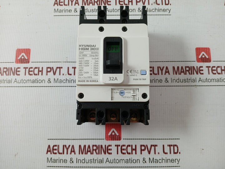 Hgm-30s-F-Molded-Case-Circuit-Breaker-1000v-8kv-Hyundai-3