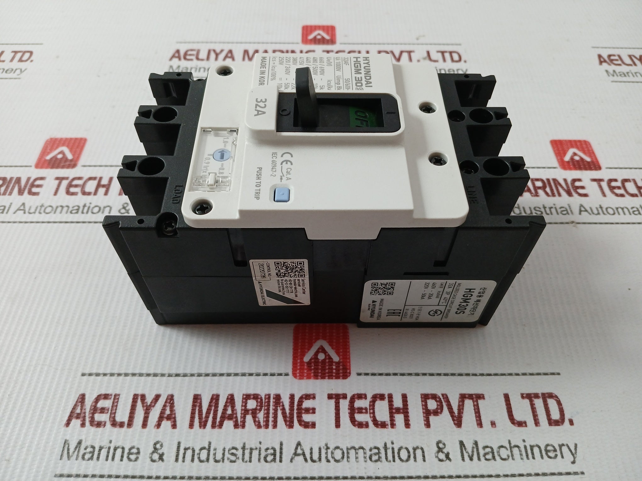 Hgm-30s-F-Molded-Case-Circuit-Breaker-1000v-8kv-Hyundai-5