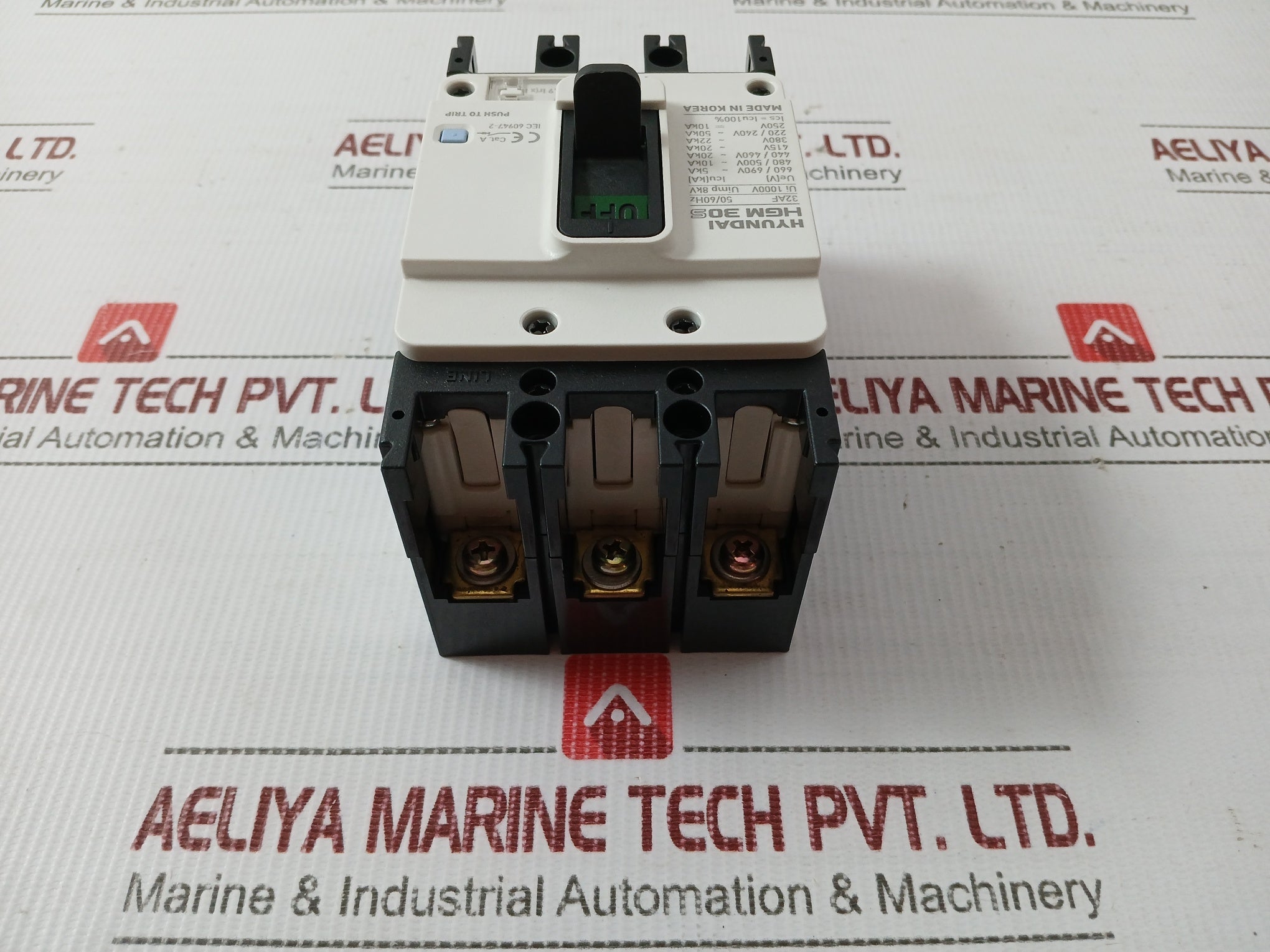 Hgm-30s-F-Molded-Case-Circuit-Breaker-1000v-8kv-Hyundai-6