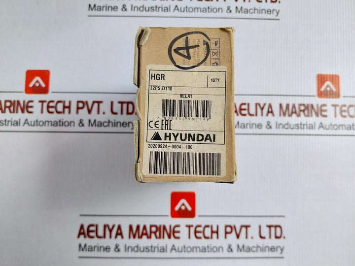 Hgr 22 Auxiliary Relay 750V/16A Hyundai