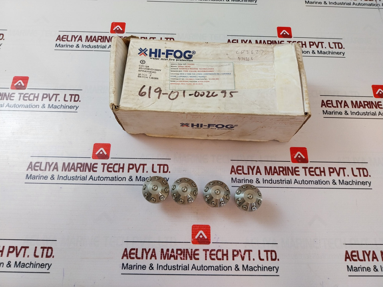 Hi-fog C31128, 4S1Vd8Vd1000Y Spray Head 934262