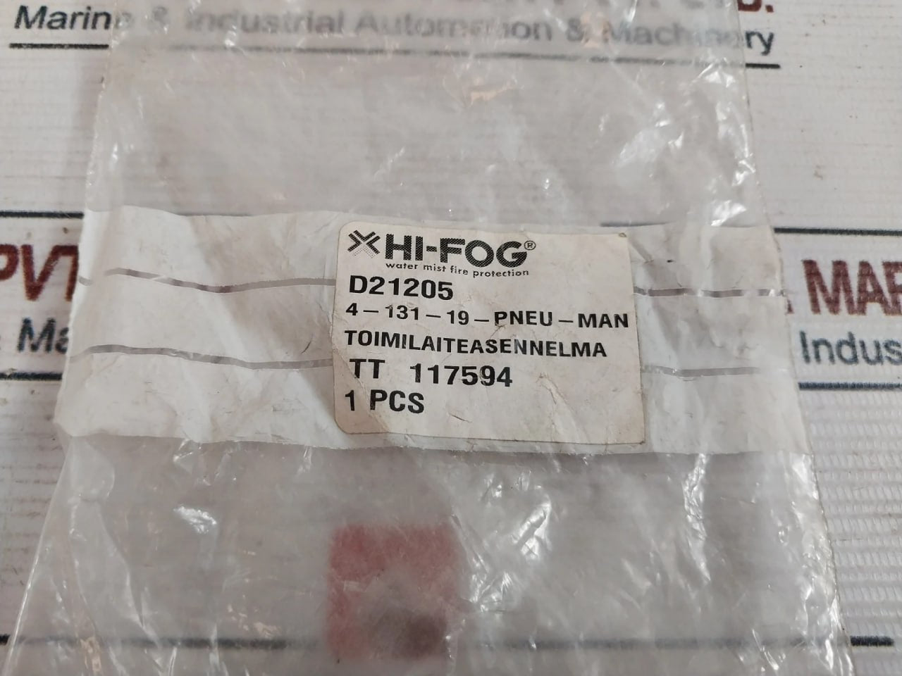 Hi-fog D21205 Nitrogen Actuator Solenoid Valve