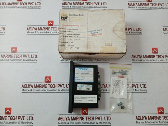 Hi-q101-030-0000-a1 Digital Bar Graph Display 0-6000 Psi Otek