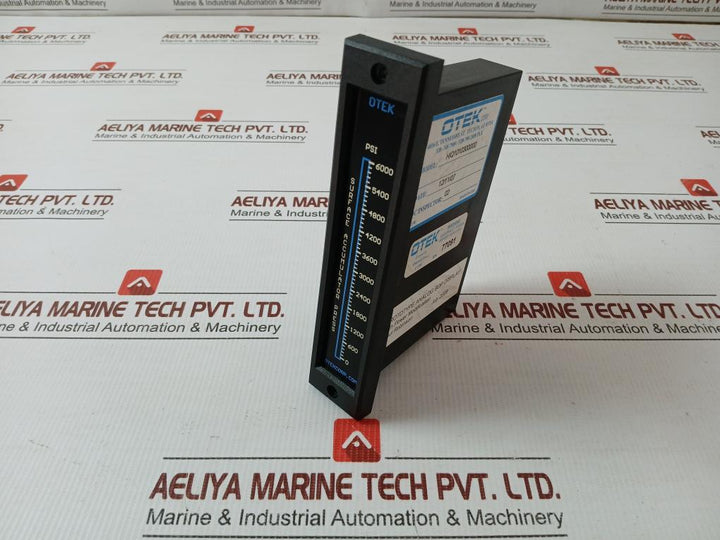 Hi-q101-030-0000-a1 Digital Bar Graph Display 0-6000 Psi Otek