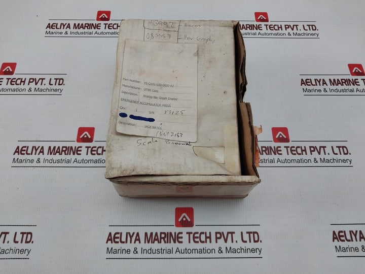 Hi-q101-030-0000-a2 Analog Bar Graph Display Otek 0 To 3000 Psi